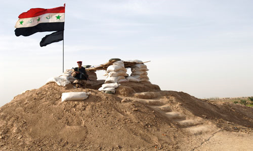 soldados iraquies en la provincia de Anbar Gobierno de Iraq anuncia la muerte del número dos de Daesh